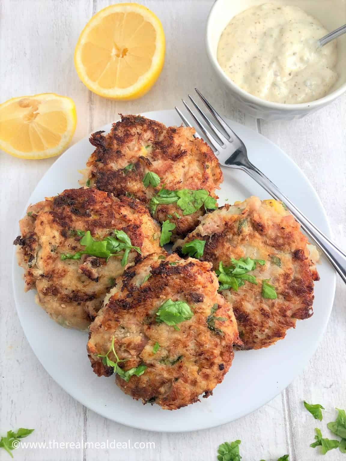 Tuna Fish Cakes Without Breadcrumbs - The Real Meal Deal