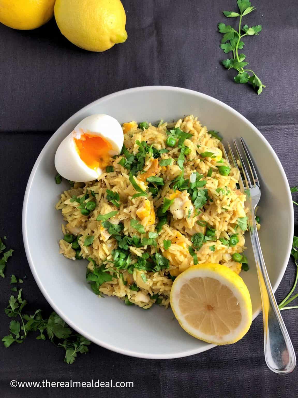 Easy Smoked Haddock Kedgeree The Real Meal Deal