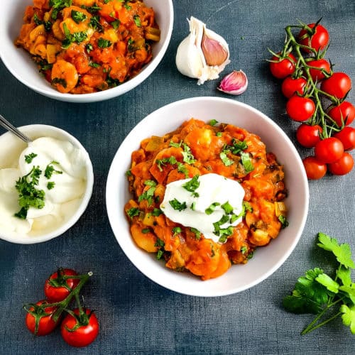 Spanish Garlic Prawns in Tomato Sauce The Real Meal Deal