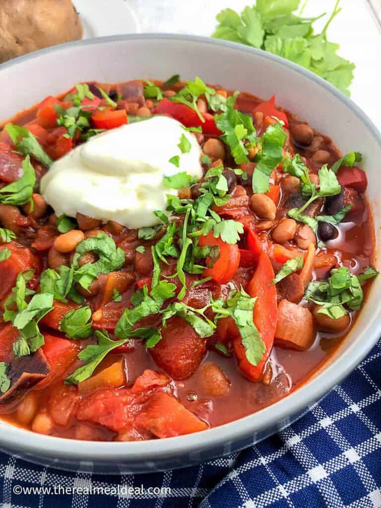 Hungarian Vegetarian Bean Goulash The Real Meal Deal