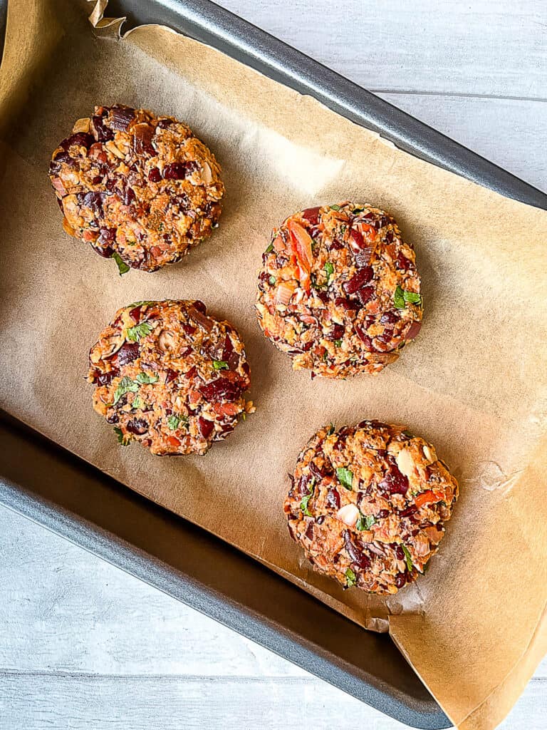 Red Kidney Bean Burgers The Real Meal Deal