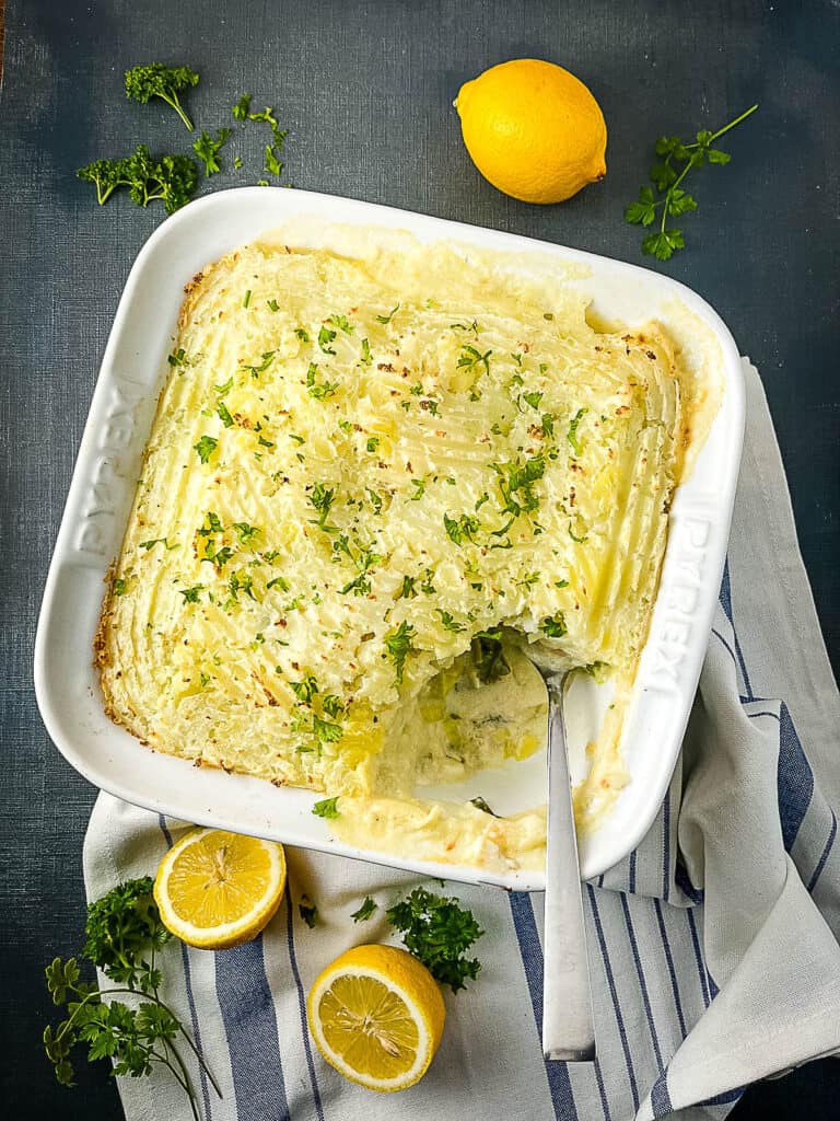 Fish Pie with Leeks The Real Meal Deal