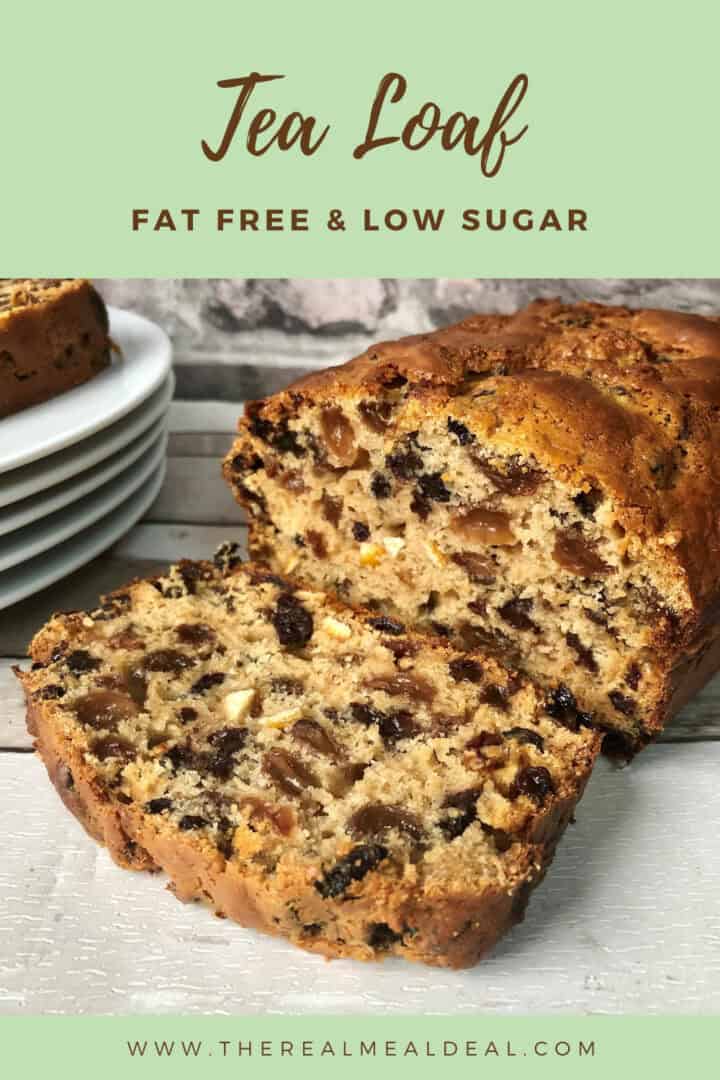 tea loaf recipe fat free and low in sugar.